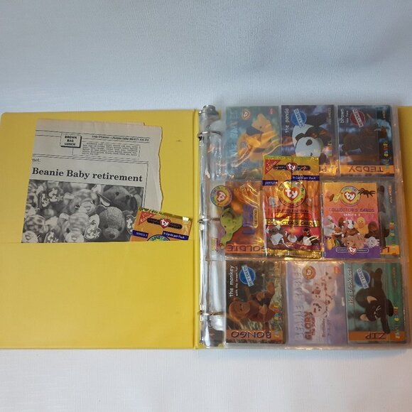 TY Beanie Babies Collectors Cards Rare LOT - Picture 2 of 10